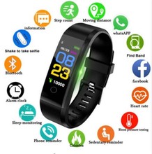 GIAUSA  2019 IP67 Waterproof Heart Rate Blood Pressure Fitness Tracker Sport Wristband Smartband Smart Watch For Huawei Xiaomi 2024 - buy cheap
