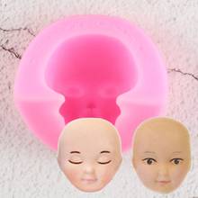 3D Baby Face Cooking Tools Silicone Mold Cake Chocolate Candy Jelly Baking Mold Fondant Cake Decorating Tools 2024 - buy cheap