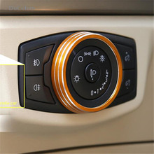 DoColors Car-styling Headlight Switch Knob Cover Case for Ford Everest Ranger Escort Mustang Mondeo Focus 3 4 Kuga Edge Taurus 2024 - buy cheap