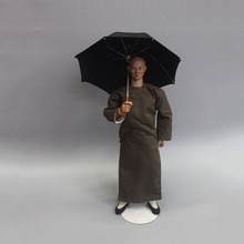 ZYTOYS ZY3003 1/6th Black Umbrella Model Toy Fit 12'' Action Figure Scene Accessories 2024 - buy cheap