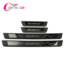 Car Door Sill Plate Fit for Ford Ecosport 2012 2013 2014 2015 2016 2017 Car Interior Door Scuff Plates Cover Parts Accessories 2024 - buy cheap