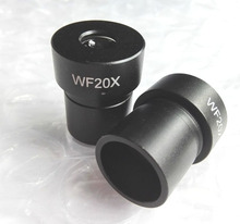 Microscópio biológico grande wf20x, 10mm, bioscópio, lente de montagem, tamanho 23.2mm 2024 - compre barato