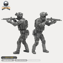 1/35 Resin Soldier  Of Russian Special Forces Resin Figure Model Gou-02 2024 - buy cheap