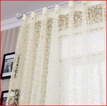 Fashion Quality Finished Window Screening Living Room Sheer Curtain Tulle Curtains 2024 - buy cheap