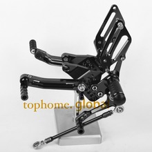 Black color Motorcycle Parts CNC Rearsets Foot Pegs Rear Set For DUCATI 999 949 749 foot pegs 2024 - buy cheap