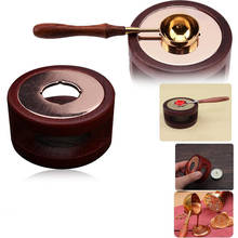 Creative Stamp Wax Seal Beads Sticks Warmer Wax Sticks Melting Glue Furnace Tool Stove Pot For Wax Seal Stamp Candle 2024 - buy cheap