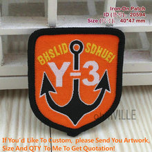 2016 Sale Fallout Parches Ropa 20594 Sea Anchor Y-3 Bhslid Sdhuei Embroidery Patches "accept Customized Patch" Iron On Patch 2024 - buy cheap