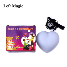 Luz de corazón (Color rojo) para trucos de magia, iluminación de escenario, accesorios de gimnasia para fiestas, accesorios de cómics 2024 - compra barato