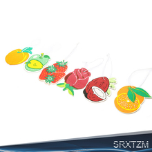 3PCS Scent Hanging Paper Auto Perfume for Home Boat Lasting Fragrance Strawberry Lemon Scent Car Air Freshener perfume 2024 - buy cheap