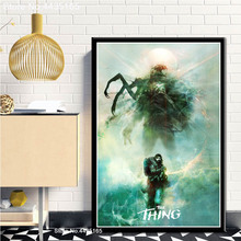 Posters and Prints John Carpenter The Thing 1982 Classic Movie Poster Canvas Painting Wall Art for Living Room Home Decoration 2024 - buy cheap