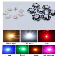 Chips de luz LED SMD de alta potencia, lámpara de luz LED de 30mil, 45mil, 1W, 3W, 5W, blanco, azul, verde, amarillo, rojo, rosa, ámbar, naranja Cian, sin PCB 2024 - compra barato