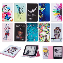 Fashion Painted Case Cover For Amazon Kindle Voyage E-Book Case Fundas Stand Wallet Shell For Kindle Voyage Tablet Cover + Pen 2024 - buy cheap