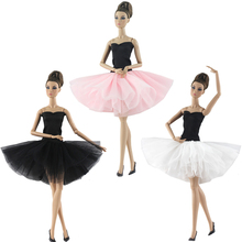 NK-vestido de muñeca hecho a mano para niñas, ropa de Ballet, atuendo de moda para Barbie, accesorios para muñecas, regalo JJ 2024 - compra barato
