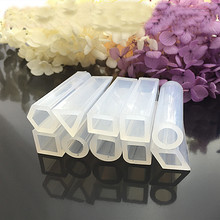 1 PCS Translucent Strip Silicone Mold DIY Jewelry Making Tool Moulds UV Epoxy Resin Decorative Craft 2024 - buy cheap