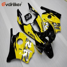 Custom ABS motorcycle fairing for CBR250RR MC22 1990-1999 motorcycle panels order+Injection mold yellow black 2024 - buy cheap