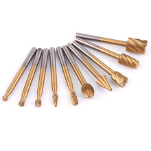 Distinctive 10Pcs/Set Rotary File Electric Grinding Polishing Head Engraving Cutter DIY Wood Mixed Hand Power Tools #87999 2024 - buy cheap