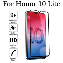 9D 9H Full Glue Tempered Glass Honor 10 lite Screen Protector on for huawei honor 10lite light 10 lite protective glass 2024 - buy cheap