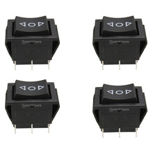 4x 6Pin Car On/Off/On Momentary Power Window Rocker Switch DPDT Window Socker Switch 250V/10A 125V/15A Black 2024 - buy cheap