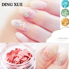 1 Bottle  Nail Art Glitter mix color & size DIY  Irregular Sequins Manicure Nail Art Decoration Flakes Glitter Tips D0016 2024 - buy cheap