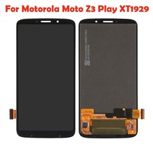 Original 6.1'' LCD For Motorola Moto Z3 Play LCD Display Touch Screen Digitizer Assembly For Moto Z3 Play XT1929 LCD Screen 2024 - buy cheap