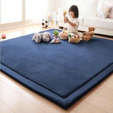 2cm Thick Children's Rug Play Mats Coral Fleece Blanket Carpet Children Baby Crawling tatami Mats Cushion Mattress for Bedroom 2024 - buy cheap