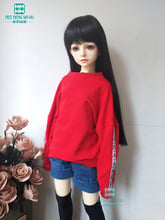 Ropa de muñeca BJD, accesorios que se ajustan a 60cm 1/3 BJD SD doll, sudadera informal de moda y pantalones cortos de mezclilla 2024 - compra barato