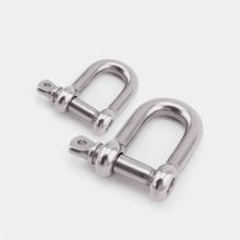 304 stainless steel d - shaped shackle hook connecting buckle shackle u - shaped ring bolt 2024 - buy cheap