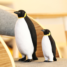 13cm 22cm mini pinguins bonitos brinquedos de pelúcia realista animal de páscoa pinguim simulação pinguim brinquedo modelo presente aniversário 2024 - compre barato