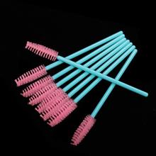 Hot 500Pcs Eyelash Brushes Makeup Brushes Disposable Mascara Wands Applicator Spoolers Eye Lashes Cosmetic Brush Makeup Tools 2024 - buy cheap