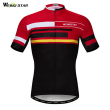 Weimostar Summer Cycling Jersey Team Short Sleeve Cycling Clothing Quick Dry Bicycle Shirt Wicking MTB Bike Jersey Cycle Wear 2024 - buy cheap