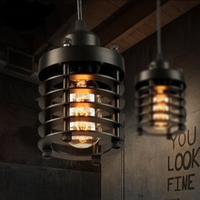 Nordic Loft Style Iron Droplight Edison Industrial Vintage Pendant Lamp Fixtures For Dining Room Hanging Light Indoor Lighting 2024 - buy cheap