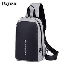 Bolso de hombro antirrobo para hombre, bandolera de pecho a la moda, Simple, escolar, para viaje corto de verano, 2020 2024 - compra barato