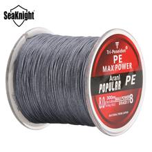 Seaknight Brand 300M 8 weaves strands Super Strong Multifilament Braided Fishing line PE material Fishing Wire 2024 - buy cheap