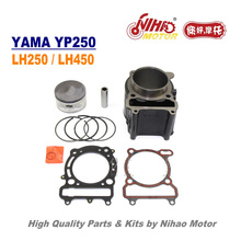 TZ-54 400cc Cylinder Assy Piston Rings Set LINHAI Parts LH400 LH180MQ ATV QUAD Chinese Motorcycle Engine Spare Nihao Motor 2024 - buy cheap