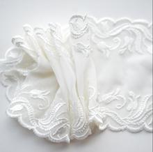 2 Meters Ivory Lovely Lace Fabric Embroidery Net Lace Trim For Sewing Decoration DIY Craft Materials Clothing Accessories 11cm 2024 - buy cheap