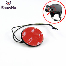 SnowHu-correas de seguridad para GoPro, accesorios para GoPro, Kit de montaje Con pegatinas, GoPro Hero 9, 8, 7, 6, 5, 4, Xiaomi GP21 2024 - compra barato