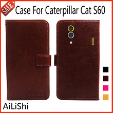 AiLiShi Leather Case For Caterpillar Cat S60 Case Luxury Flip Protective Bag Cover Phone Wallet With Card Slot Fashion 2024 - buy cheap