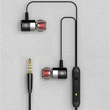 Qijiagu fones de ouvido com interface 3.5mm, conversão inteligente controlada por fio, universal, baixo, 10 peças 2024 - compre barato