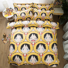 Mxdfafa Anime One Piece Printed Duvet Cover Sets 3D Bedding Set Luxury Comforter Bedding Set with 1 Duvet Cover and 2 Pillowcase 2024 - buy cheap