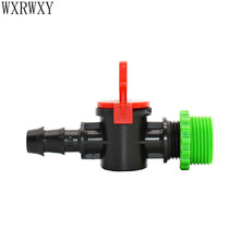 Wxrwxy válvula de irrigação macho 3/4 para o 1/2, válvula de vedação macho de 1/2 a 16mm, mangueira de jardim, 1 peça 2024 - compre barato