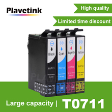 Plavetink-cartucho de tinta para impresora Epson T0715, T0711, T0712, T0713, T0714, Stylus SX215, SX218, SX400, SX405, SX410, SX415, DX4000, DX4050 2024 - compra barato