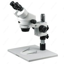 Microscópio estéreo de inspeção com grande suporte, zoom-amscópio de 3,5x-45x 2024 - compre barato