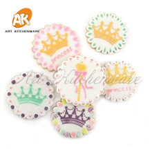 Princess Crown Cookie Stencil Wedding Cake Top Stencil Decoration Fondant Cake Decorating Tools Set Baking Tools Cake MoldST-638 2024 - buy cheap