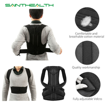 Unisex Adjustable posture Corrector Shoulder Back Brace Support Pain Relief Lumbar Spine Support Belt Posture Correction 2024 - buy cheap