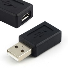 Высокая Скорость USB 2,0 Male к микро-usb Female контактный разъем адаптера конвертера мужского и женского пола классического простого дизайна, в наличии! 2024 - купить недорого