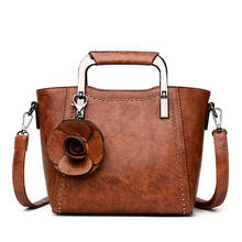 Женские сумки, брендовые дизайнерские сумки высокого качества, сумка на плечо с цветком, маленькая сумка-тоут, женская сумка-мессенджер, дамская сумочка через плечо, SS7074 2024 - купить недорого