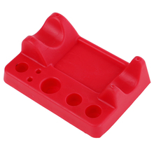 Hot 1pc Silicone Tattoo Tool Pen Holder Stand Red Color For Pigment Cup Machine Permanent Makeup Tattoo Accessories 2024 - buy cheap
