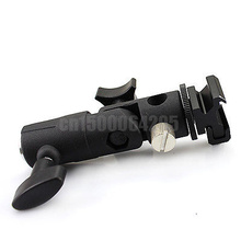 WHolesale 10pcs Camera E Type Flash Shoe Umbrella Holder Mount Light Stand Bracket Swivel 2024 - buy cheap