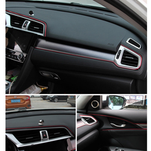 5M moldura interior de coche tiras decoración de coche de línea-estilo de accesorios, puerta panel de ventilación de aire volante Flexible 2024 - compra barato