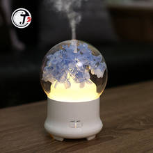 Aroma Diffuser Immortal Flower Essential Oil Air Humidifiers Ultrasonic Aromatherapy 7 Color LED Night light for Office Home 2024 - buy cheap